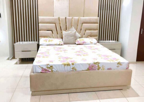Curve bed set