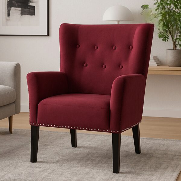 Coral coffee chair