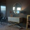 Cross dressing table